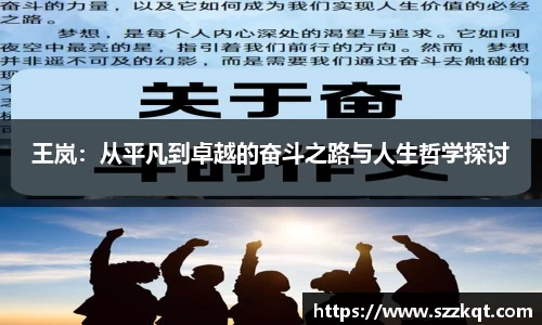 王岚：从平凡到卓越的奋斗之路与人生哲学探讨